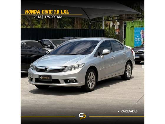 HONDA CIVIC 1.8 LXL 16V FLEX 4P AUTOMÁTICO